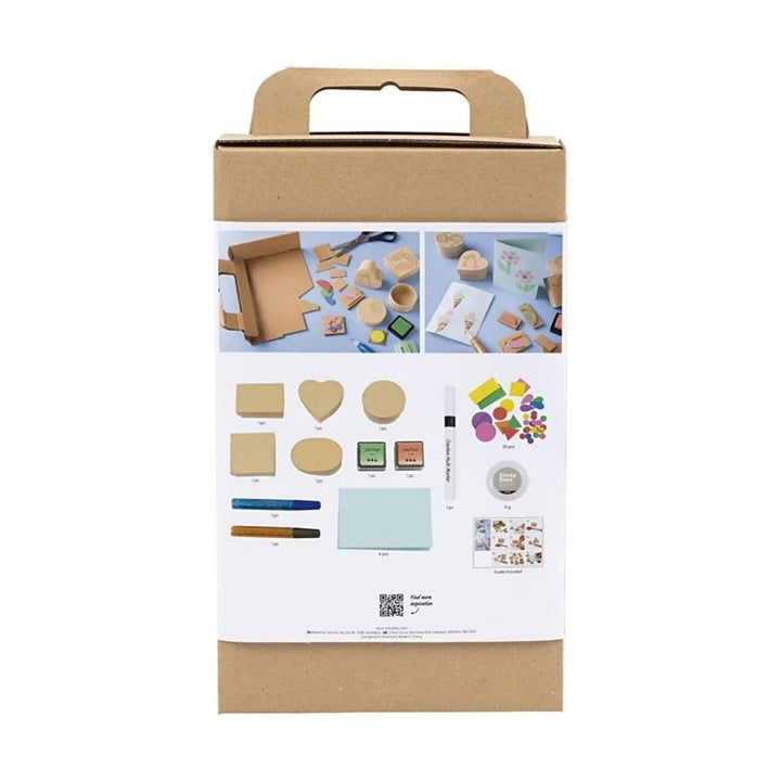 Kreativ-Schaumstoffdruck-Set - Schachteln und Postkarten — Bild 7