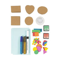 Kreativ-Schaumstoffdruck-Set - Schachteln und Postkarten — Bild 9