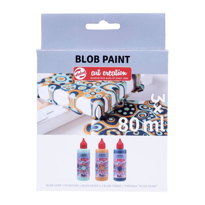 Kreativ-Set Art Creation Blob Paint mint 3 x 80 ml — Bild 1