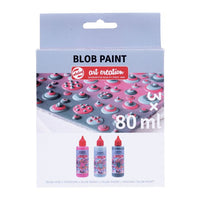 Kreativ-Set Art Creation Blob Paint rosa 3 x 80 ml — Bild 6