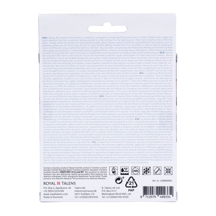 Kreativ-Set Art Creation Blob Paint rosa 3 x 80 ml — Bild 10