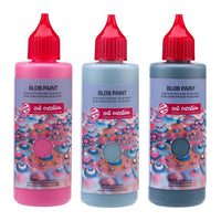 Kreativ-Set Art Creation Blob Paint rosa 3 x 80 ml — Bild 8