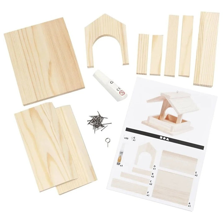 Kreativ-Set aus Holz | Vogelhaus — Bild 5