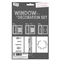 Kreatives Fensterdeko-Set 6-teilig — Bild 1