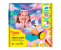Kreatives Knetset JOVI Tech Crazy Cars Fantasie 14-tlg.