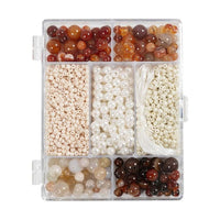Kreatives Schmuckherstellungsset - Mix Brown — Bild 8