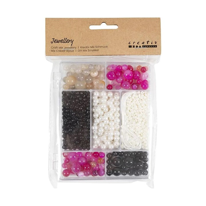 Kreatives Schmuckherstellungsset - Pink Mix — Bild 8