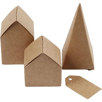 Kreativpapier-Set Häuser und Bäume — Bild 9