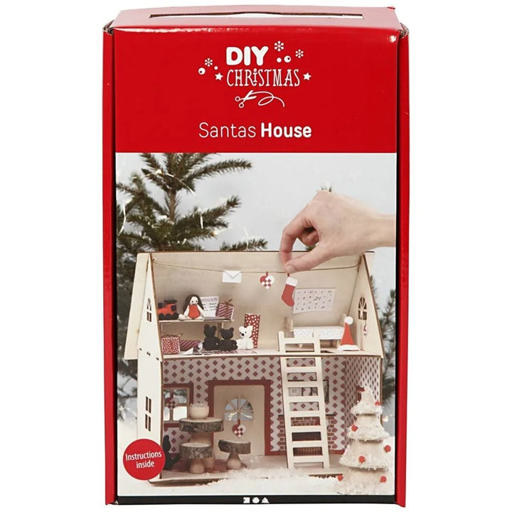 Kreativset für die Herstellung eines Weihnachtshauses — Bild 8