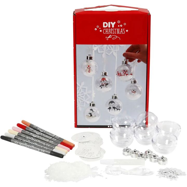 Kreativset zur Herstellung von Weihnachtskugeln — Bild 9