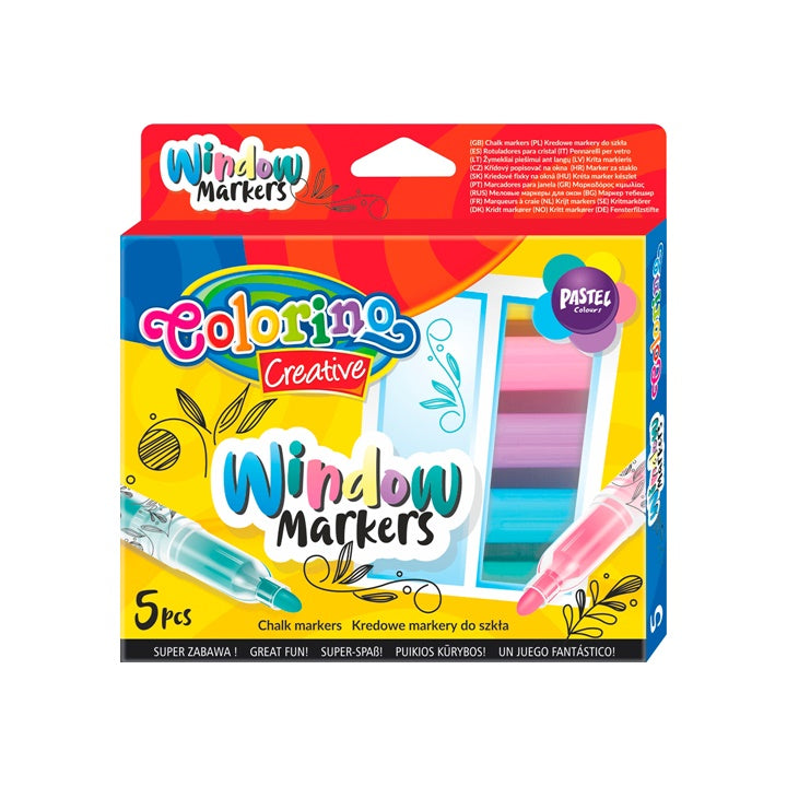 Kreidemarker für Glas (5er Pack) — Bild 5