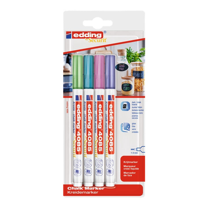 Kreidemarker-Set EDDING 4085 Metallic-Farben — Bild 3