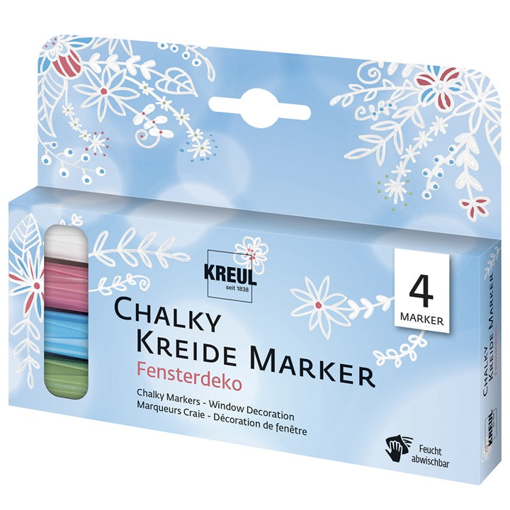 Kreidemarker-Set KREUL frost - 4 Stück — Bild 5