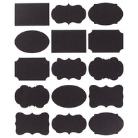 Kreidetafel Aufkleber Etiketten — Bild 1