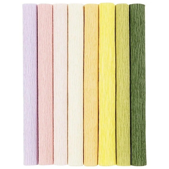 Krepppapier, 25 × 60 cm, 8er-Set | verschiedene Farben — Bild 2