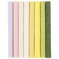 Krepppapier, 25 × 60 cm, 8er-Set | verschiedene Farben — Bild 2