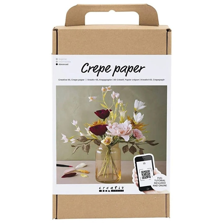 Krepppapier-Blumen-Bausatz — Bild 4