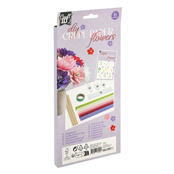 Krepppapier-Blumen-Bausatz — Bild 4