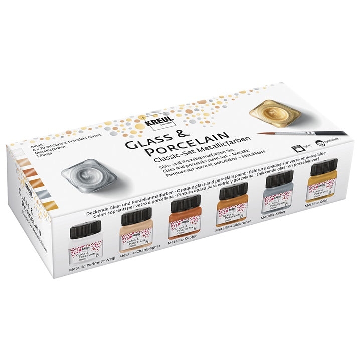 KREUL Classic Malset für Glas und Porzellan — Bild 1