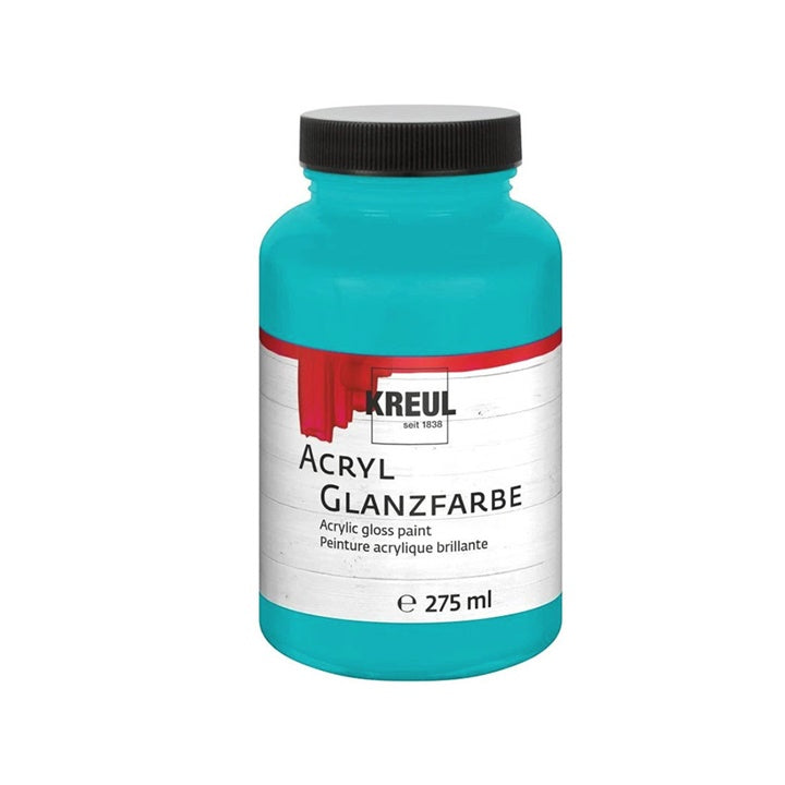 Kreul Glanz-Acrylfarbe 275 ml – Türkis