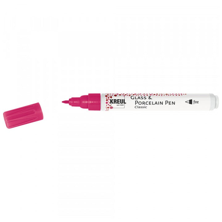 KREUL Glas- und Porzellanmarker – Rosa