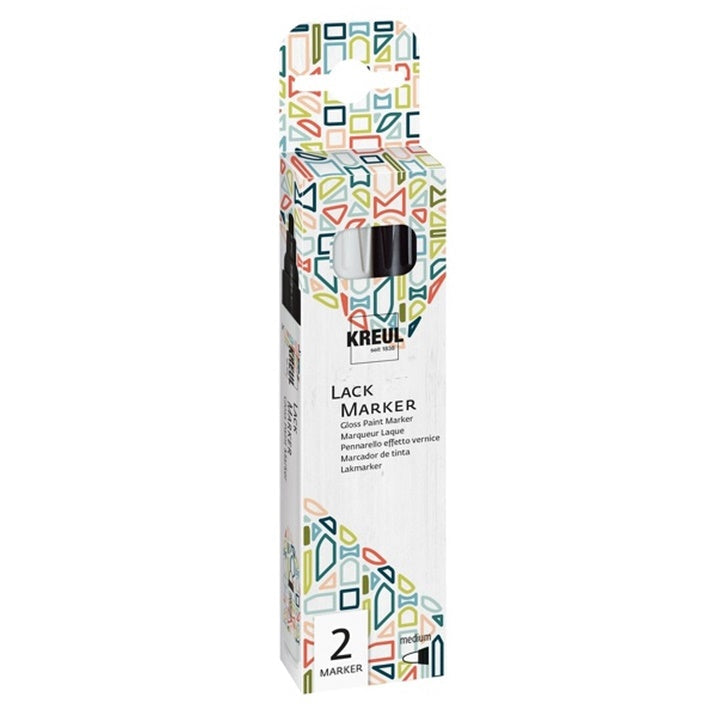 Kreul Glossy Paint Markers 2er-Set — Bild 6