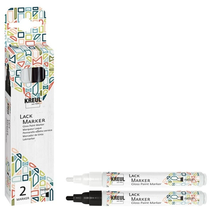 Kreul Glossy Paint Markers 2er-Set — Bild 7