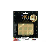KREUL Golddekorfolie Quadrate 140 x 140 mm 6 Stück — Bild 1