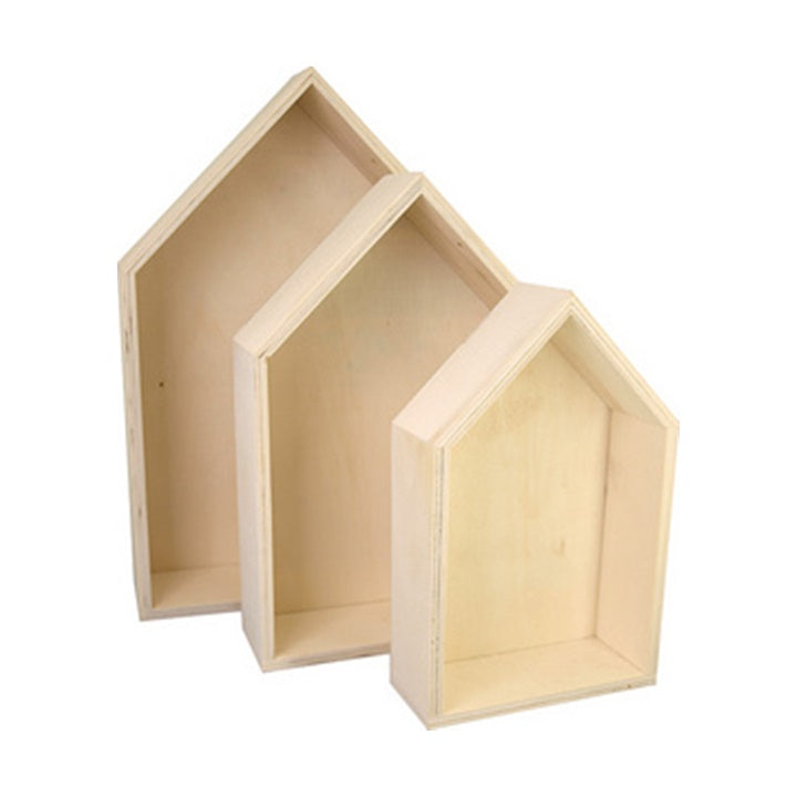 Kreul Holzkasten in Hausform Set — Bild 2