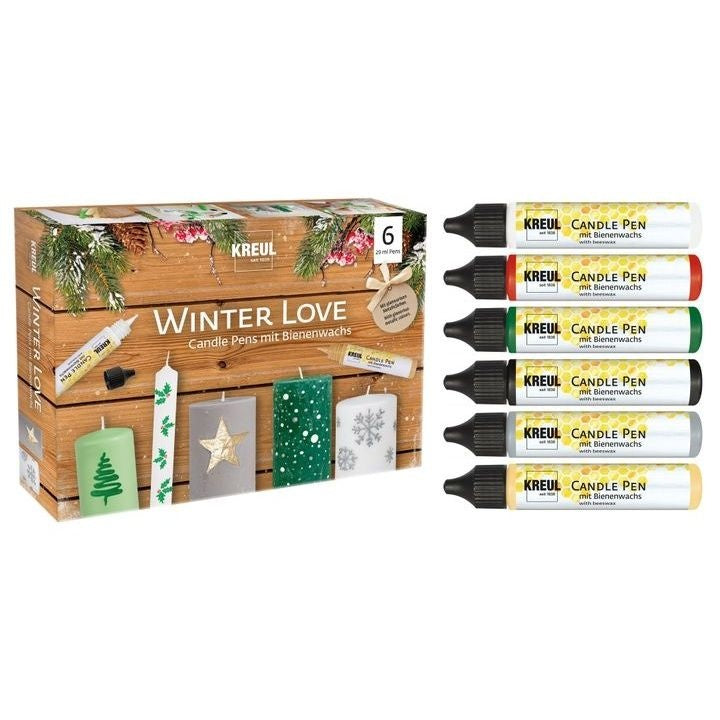 KREUL Kerzenstiftset Winterliebe 6×25 ml — Bild 4