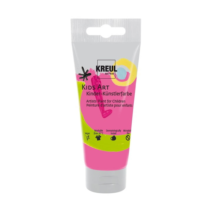KREUL Kinderfarben 75 ml – fluoreszierendes Pink