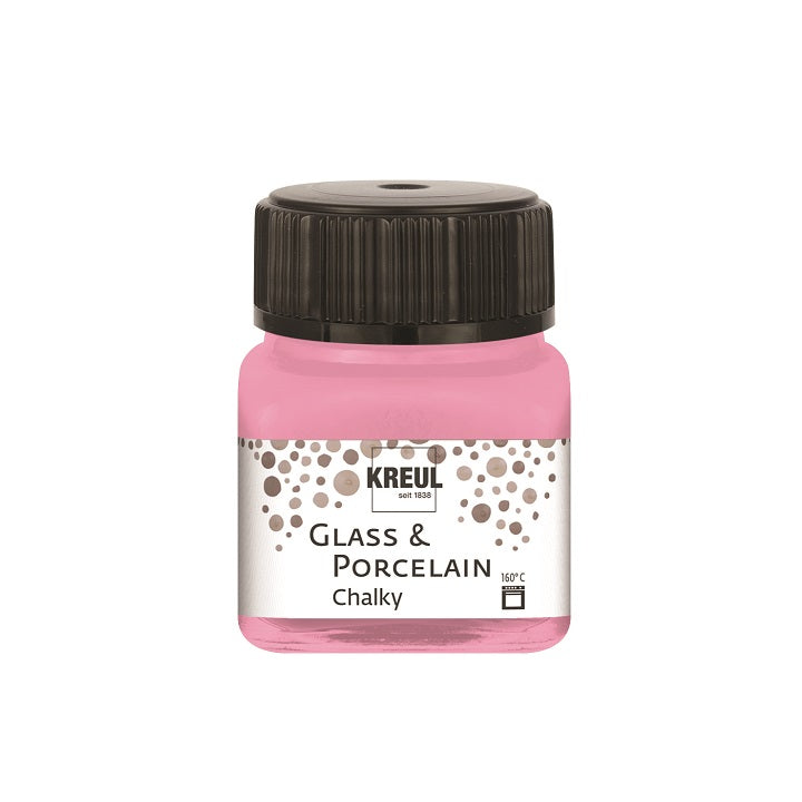 Kreul Kreidefarbe für Glas & Porzellan 20 ml – Candy Rose