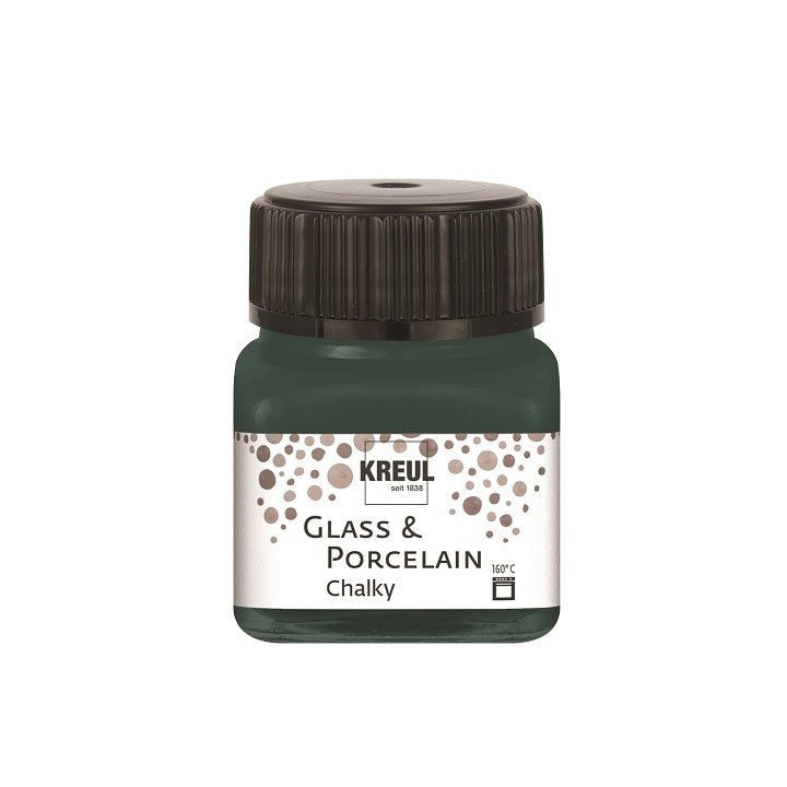 Kreul Kreidefarbe für Glas & Porzellan 20 ml – Cottage Grün