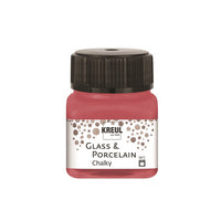 Kreul Kreidefarbe für Glas & Porzellan 20 ml – Cozy rot