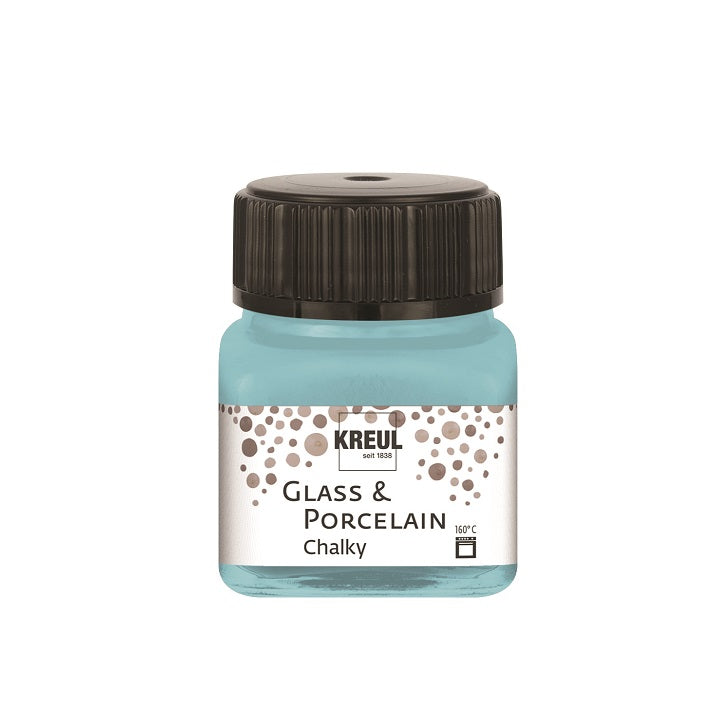 Kreul Kreidefarbe für Glas & Porzellan 20 ml – Eis-minzgrün