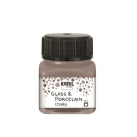 Kreul Kreidefarbe für Glas & Porzellan 20 ml – Mild Mocca
