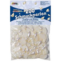 KREUL Perlmuttertropfen und Blätter - 200 Stück — Bild 1