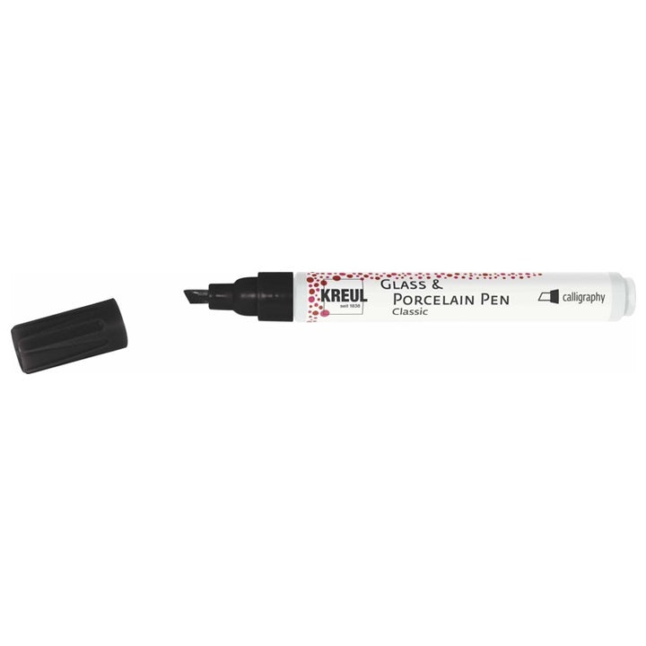 KREUL Porzellanmalstift BRILLIANT | verschiedene Farben - 71 - schwarz