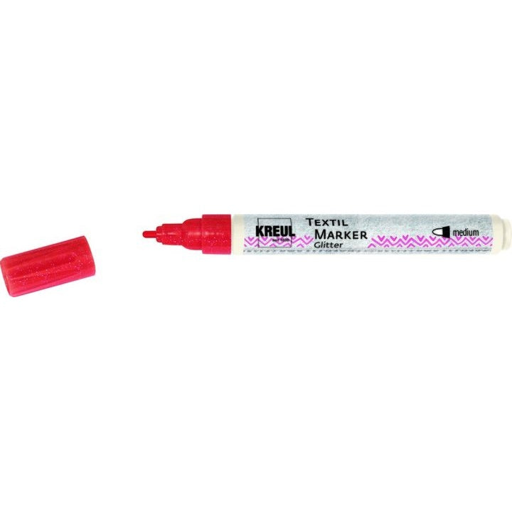KREUL Textilmarker mit Glitzereffekt Medium | verschiedene Farben — Bild 3
