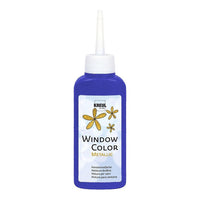 KREUL Window Color Effektfarbe 80 ml – Metallic Blau
