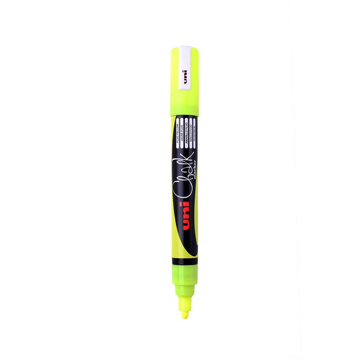 UNI POSCA Kreidemarker PWE-5M 1,8 - 2,5 mm | verschiedene Farben | fluo žltá