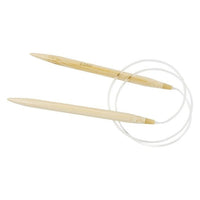 Bambus-Rundstricknadeln - 80 cm – no. 9
