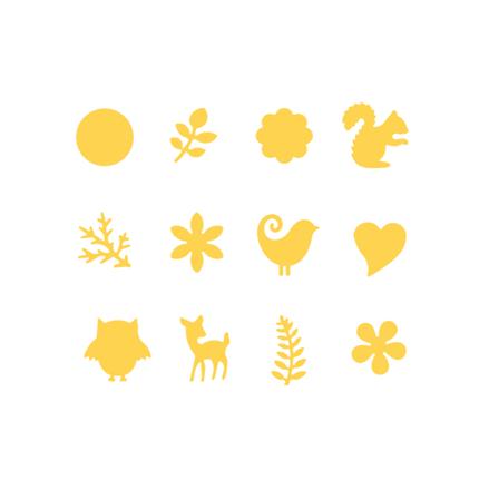 Künstlerische Papierstempel | verschiedene Motive — Bild 1