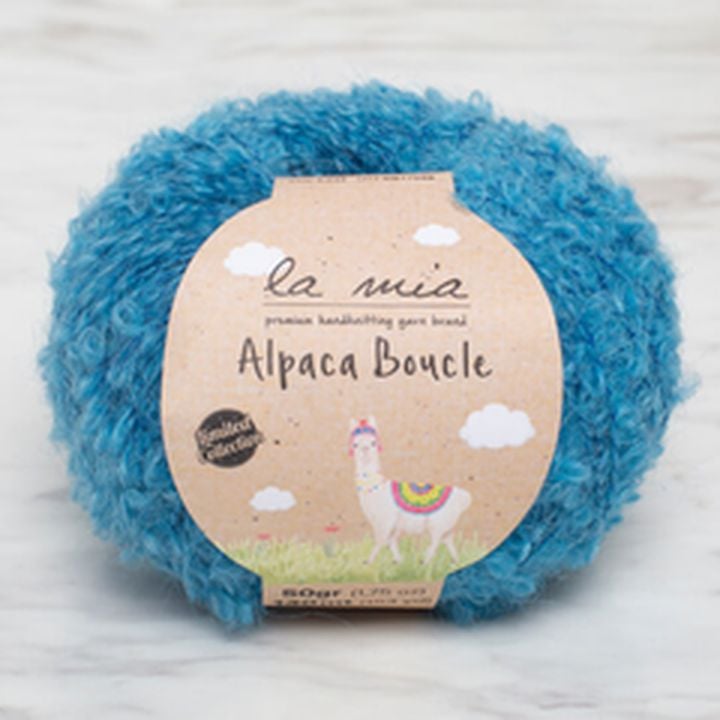 La Mia Alpaca Boucle Garn 50 g | verschiedene Farben — Bild 1