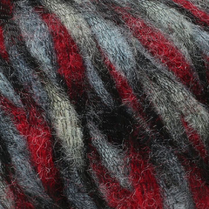 La Mia Urknall-Garn – Rot-Grau