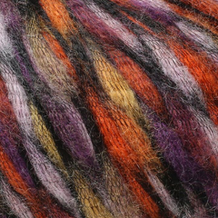 La Mia Urknall-Garn – Orange-Violett