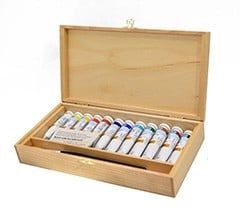 Ladoga Artistic Oil Paint Set in Holzkiste / 12x18ml — Bild 2