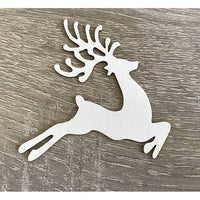 Lasergeschnittenes Ornament aus Holz - Hirschdesign — Bild 2