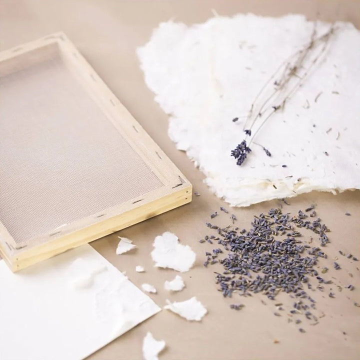 Lavendel Papierherstellung Kreativ Kit — Bild 1