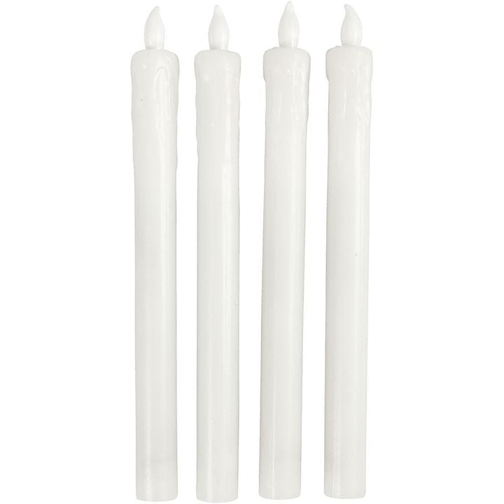 LED hohe Kerzen 24,5 cm - Satz von 4 — Bild 5